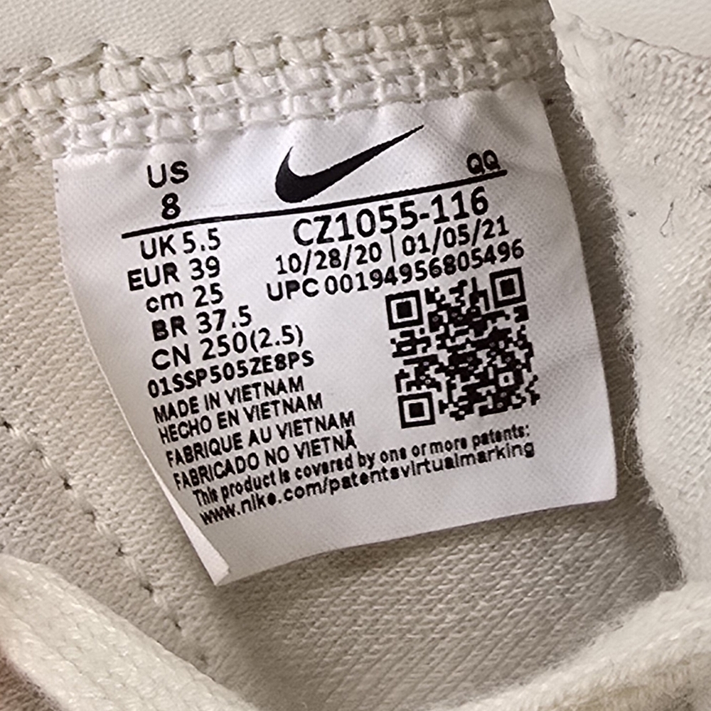 Nike Blazer Mid 77 Coconut Milk Off White CZ1055-116 Women’s Size 8. - Picture 8 of 8